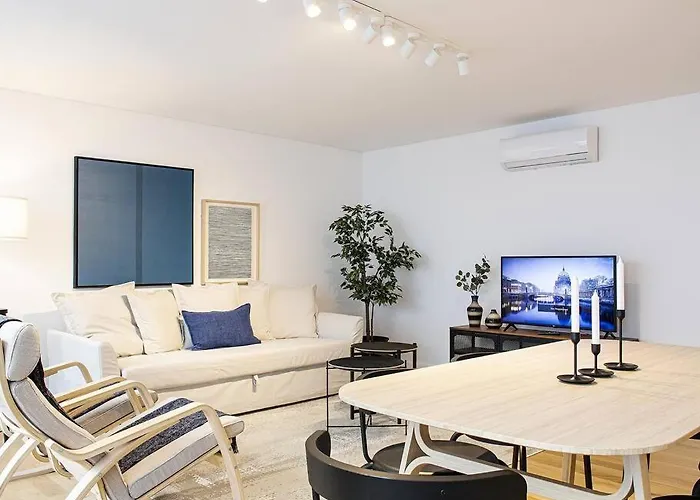 Apartmán Saldanha Spacious With Ac Terrace And Garage Lisboa